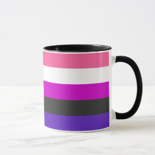 Genderfluid Pride Flag Mug