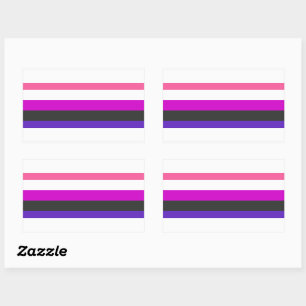 Genderfluid Pride Flag Sticker