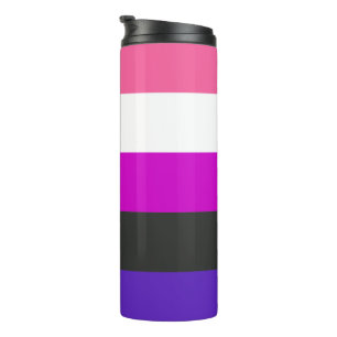 Genderfluid Pride Flag Thermal Tumbler