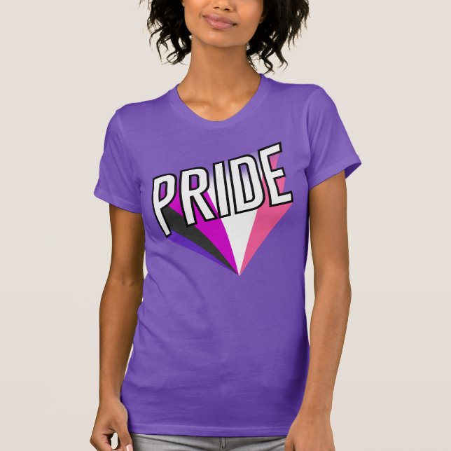 Genderfluid Pride T-Shirt (Front)