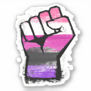 Genderfluid Protest Fist