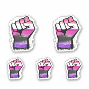Genderfluid Protest Fist