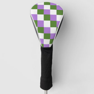 Genderqueer chackered pattern golf head cover