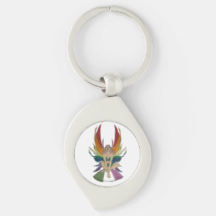 Genderqueer Faerie Keychain