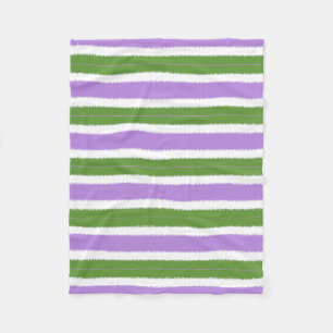 Genderqueer Flag Fleece Blanket