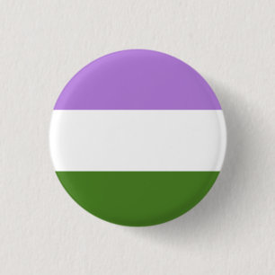 Genderqueer Pride Flag button