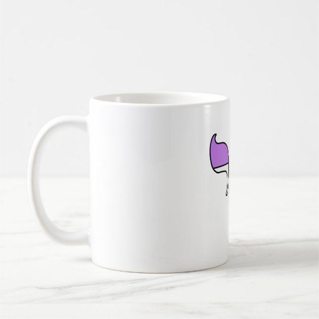 Genderqueer Pride Flag Chai  Coffee Mug (Left)