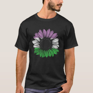 Genderqueer Pride Flower T-Shirt