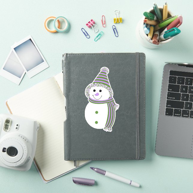 Genderqueer Pride Snowman Snowperson Flag (iPad Cover)