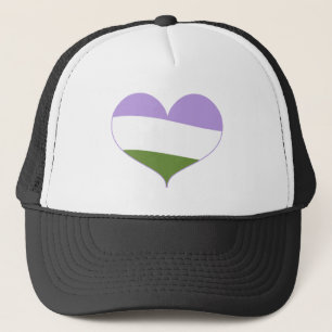 Genderqueer Pride Trucker Hat