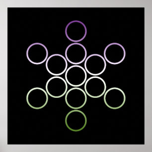genderQueer sacred circles Poster