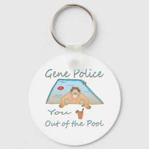 Gene Police Keychain