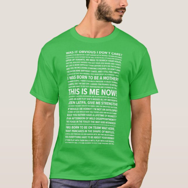 Gene Quotes T-Shirt (Front)