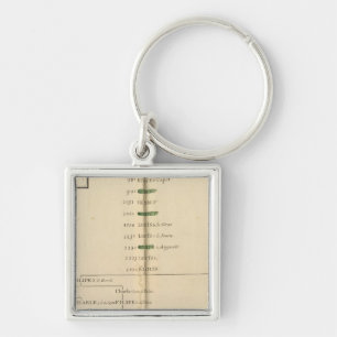 Genealogical Table, France 4 Keychain