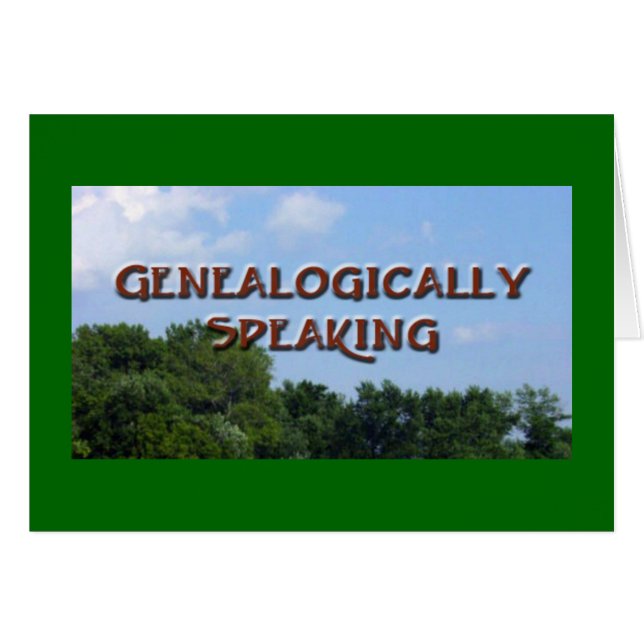 Généalogique (Devant horizontal)