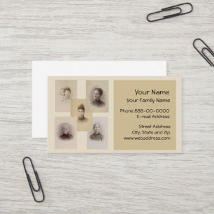 Genealogist Business Card