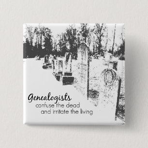 Genealogists Button