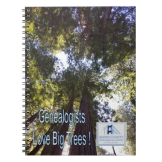 Genealogists Love Big Trees Notebook