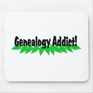 Genealogy Addict Mousepad Mousemat