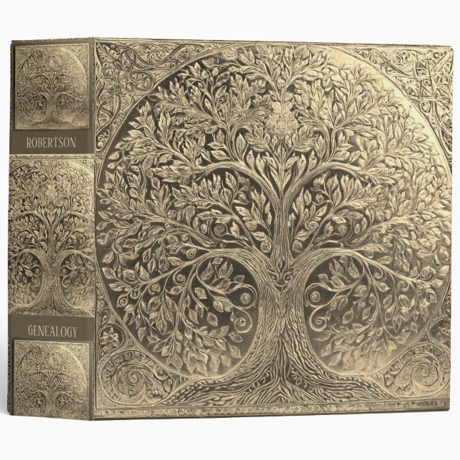 Genealogy Binder (Front/Spine)