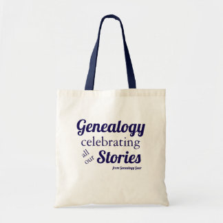 Genealogy – celebrating all our stories tote bag