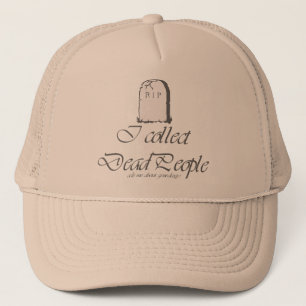 Genealogy Collect Dead People Hat