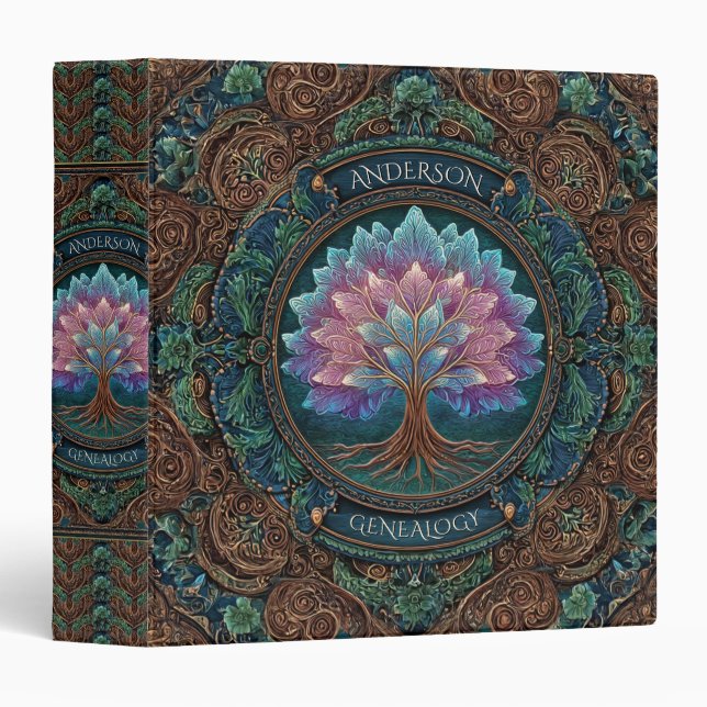 Genealogy Family Tree Binder (Front/Spine)