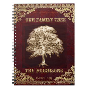 Immediate Family Photo Tree Notebook