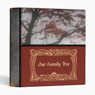 Genealogy | Family Tree Leather Look Photo Book Binder