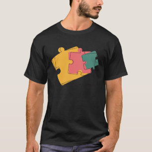 Genealogy Is Like Doing A Jigsaw Puzzle Genealogis T-Shirt