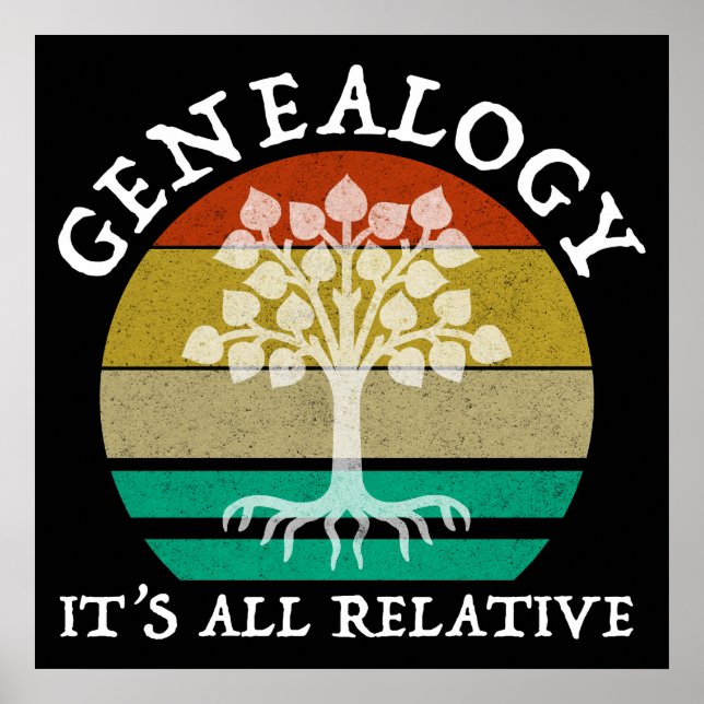 Genealogy - It's All Relative Poster (Front)