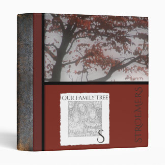 Genealogy Monogrammed | Family Tree Personalized Binder