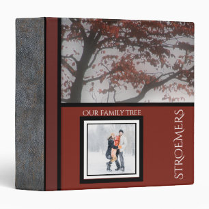 Genealogy Monogrammed Family Tree Personalized Binder
