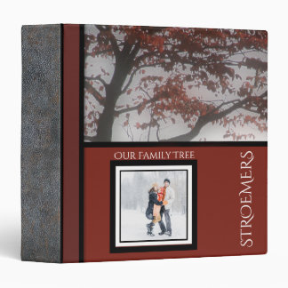 Genealogy Monogrammed | Family Tree Personalized Binder
