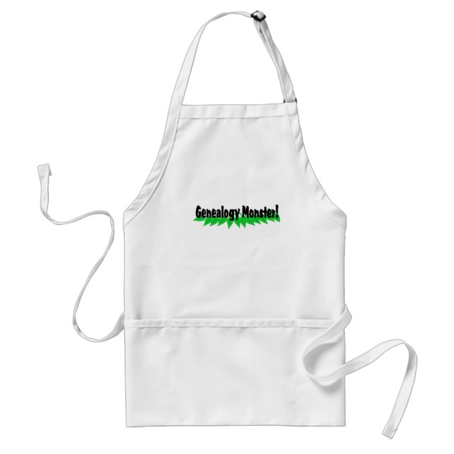 Genealogy Monster Apron (Front)