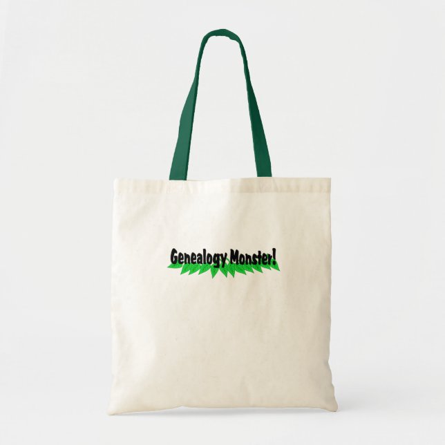 Genealogy Monster Shopping Bag (Front)