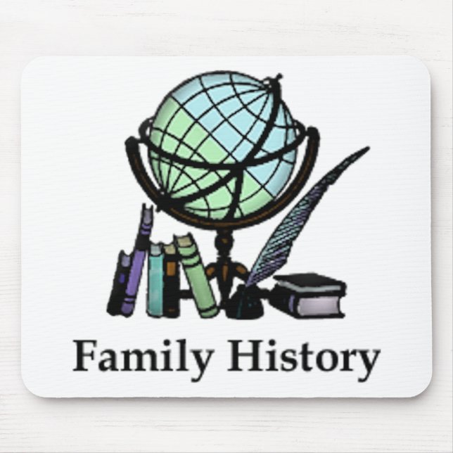 Genealogy Mouse Pad (Front)