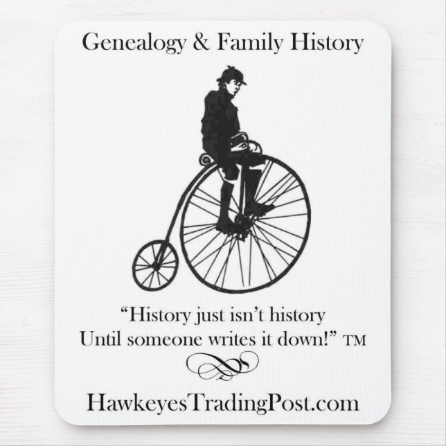 Genealogy Mousepad (Front)