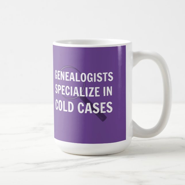 Genealogy Mug (Purple) (Right)