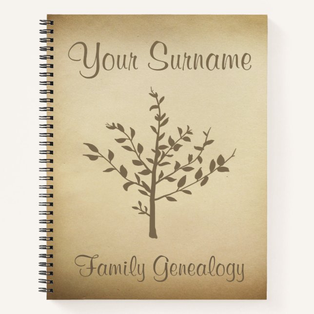 Genealogy Notebook (Front)