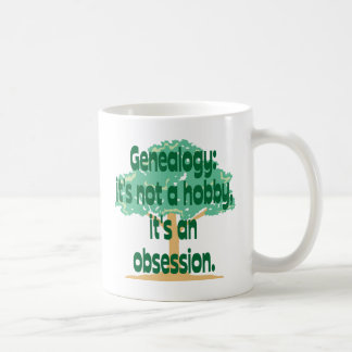 Genealogy Obsession Coffee Mug