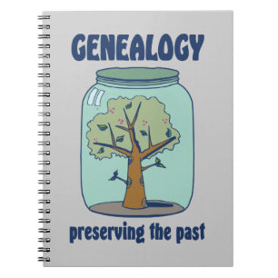 Genealogy Preserving The Past Notebook