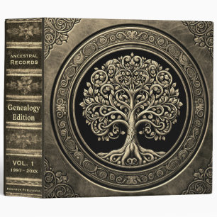Genealogy Records Book Binder