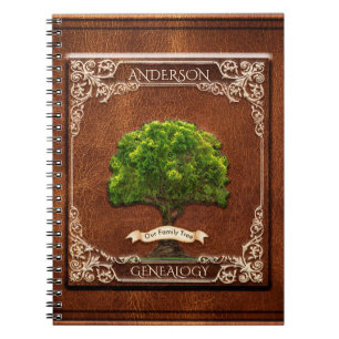 Genealogy Records Notebook