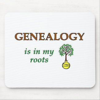 Genealogy Roots Mouse Pad