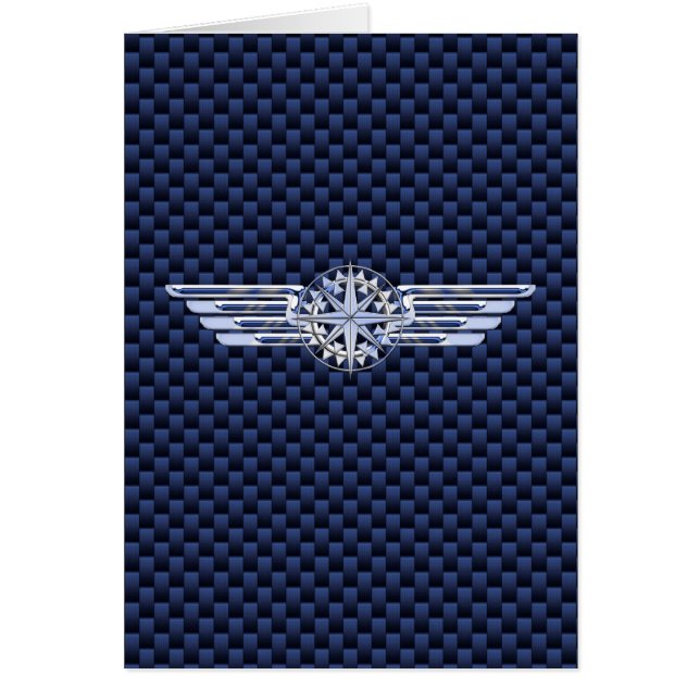 Général Air Pilote Chrome Comme Ailes Compass (Devant)