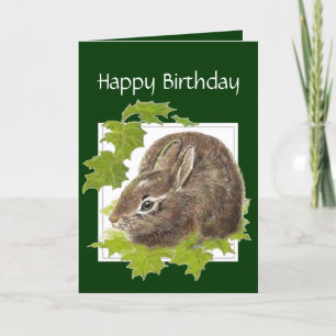 General Birthday Bunny Rabbit for Someone Special Card