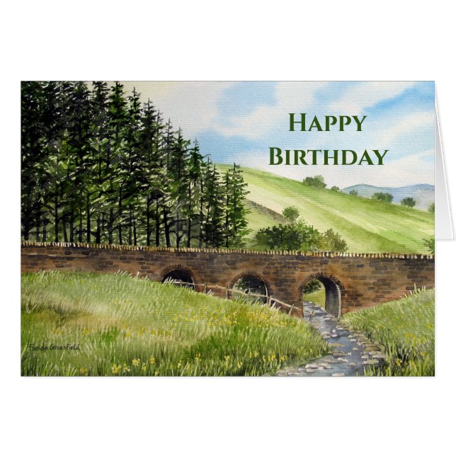General Birthday Scawgill Bridge Lake District (Front Horizontal)