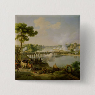 General Bonaparte Giving Orders 2 Inch Square Button