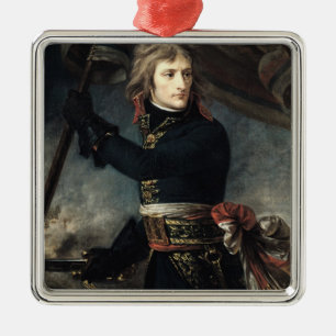 General Bonaparte on the Bridge at Arcole Metal Ornament